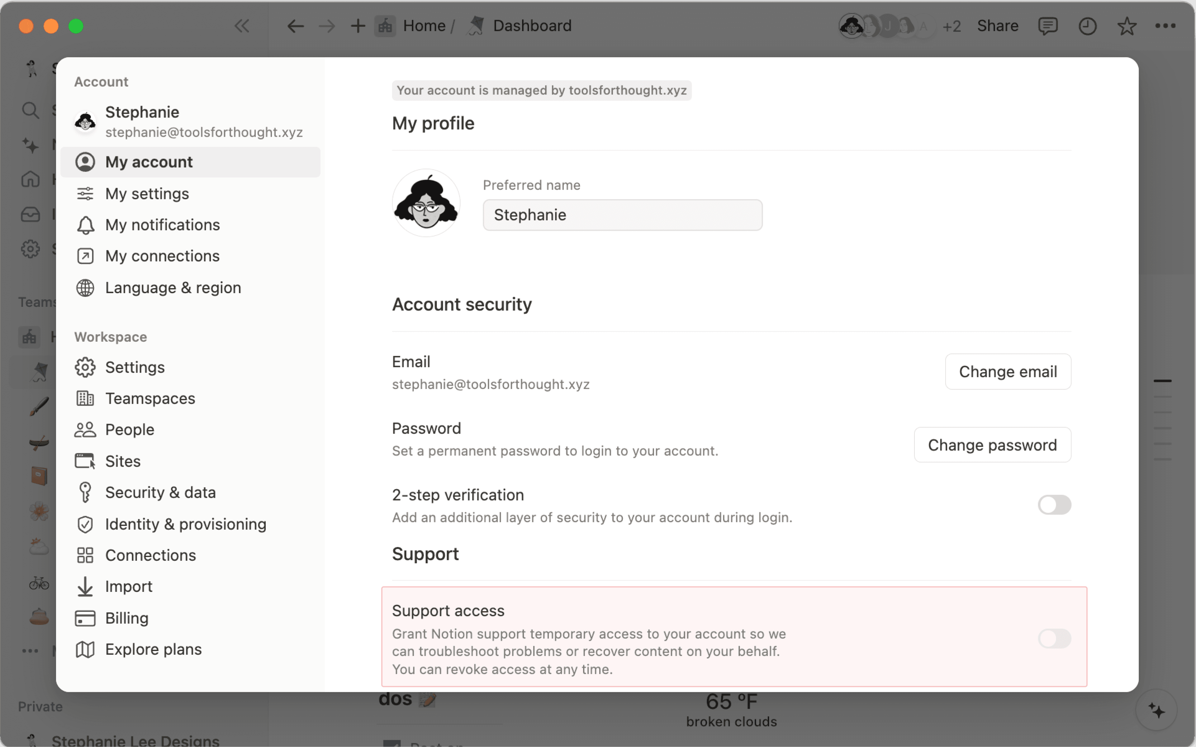 Einwilligung zum Datenzugriff - Zulassen