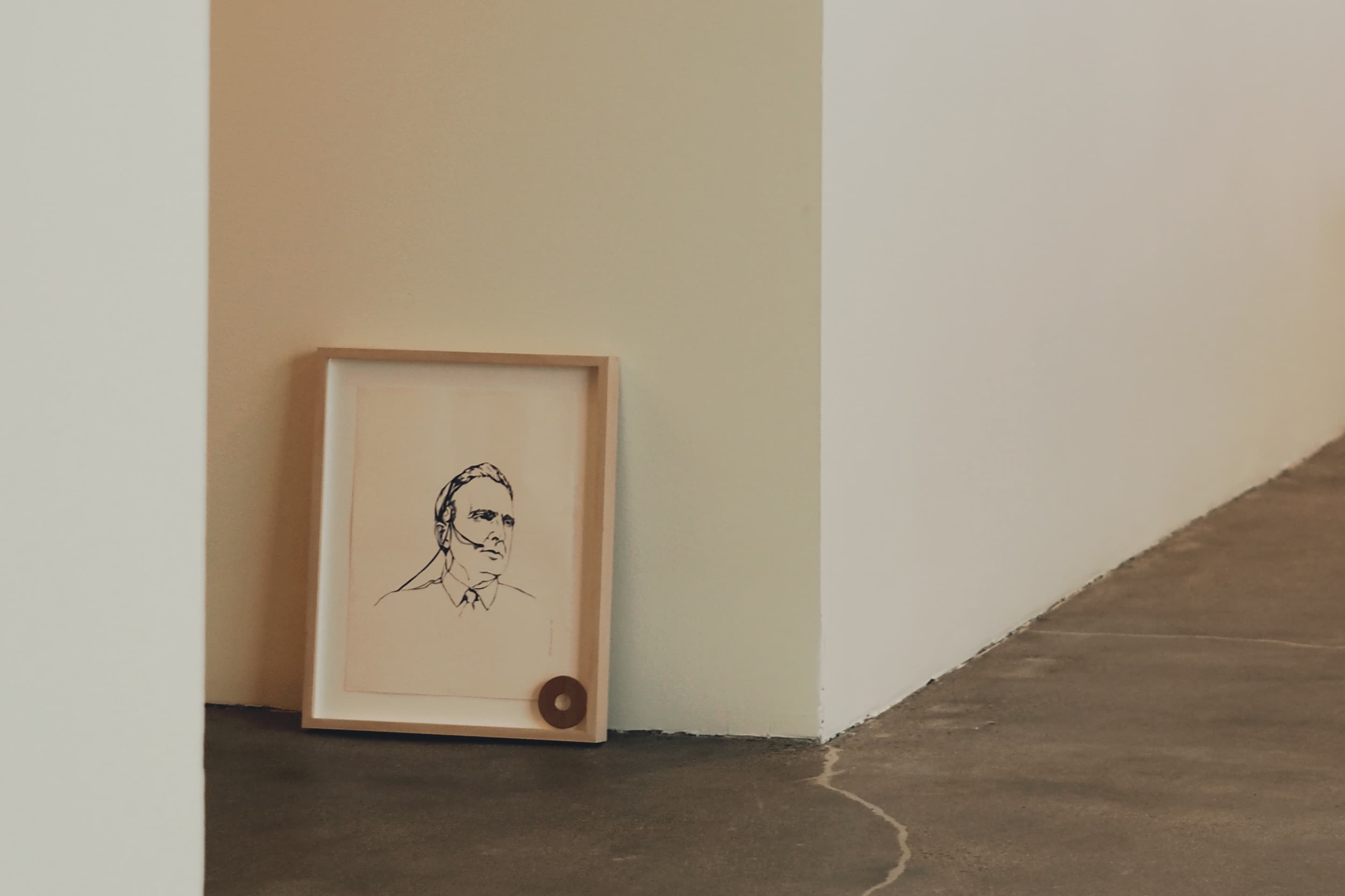 Doug Engelbart en la oficina de Notion