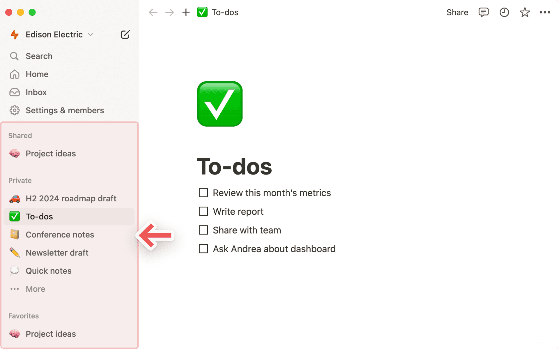 hc: Seitenleistenabschnitte