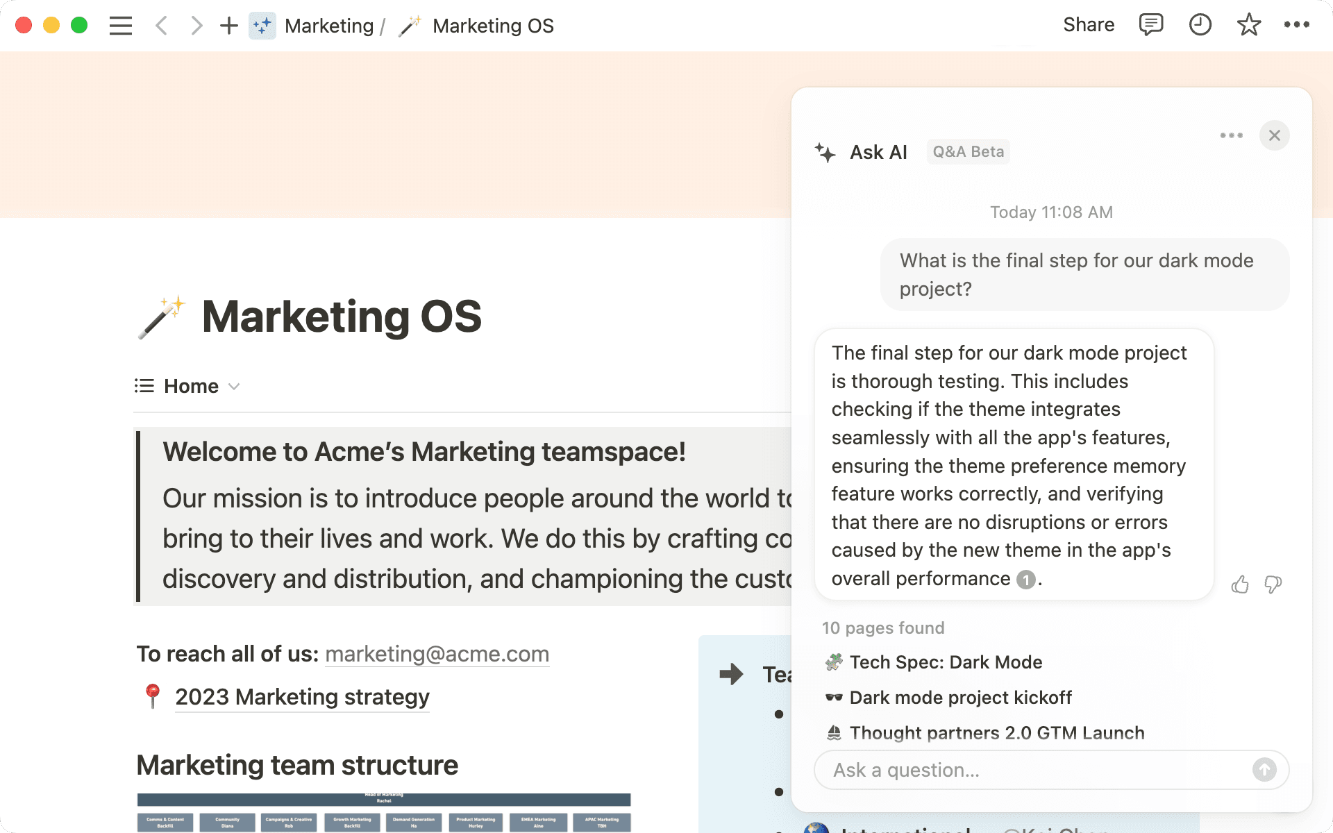 Wie Q&A Antworten findet-Hero
