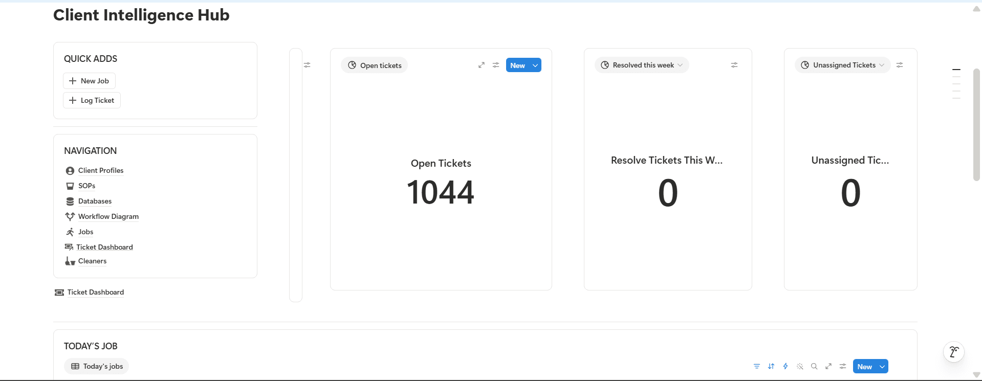 Client Intelligence Hub